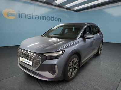 Gebraucht Audi Q4 e-tron S-Line 150 kW (204 PS) 2022 Blau SUV