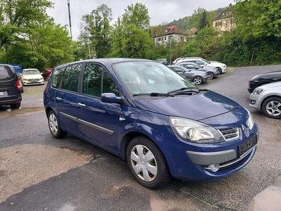 Gebraucht Renault Scénic II Avantage 111 PS (81 kW) 2008 Blau Van / Kleinbus
