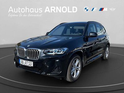 Gebraucht BMW X3 M Sport 190 PS (139 kW) 2024 Saphirschwarz SUV