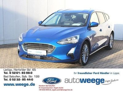 Gebraucht Ford Focus Titanium 150 PS (110 kW) 2018 Blau Kombi