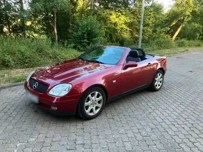 Gebraucht Mercedes SLK200 136 PS (100 kW) 2000 Rot Cabrio