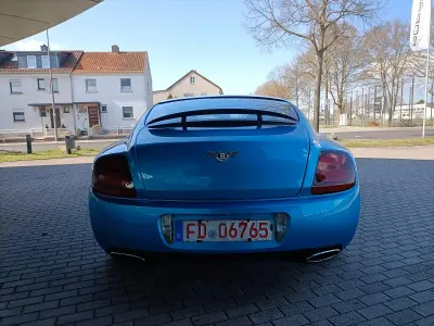 Usata Bentley Continental GT 610 CV (448 kW) 2010 Blu Coupé