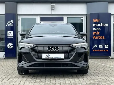 Brugt Audi e-tron S-Line 300 kW (408 HK) 2022 Sort SUV
