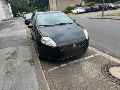 Gebraucht Fiat Punto 85 PS (62 kW) 2009 Schwarz Kleinwagen