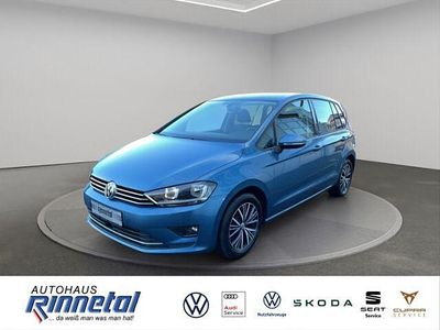 Gebraucht VW Golf Sportsvan Allstar 150 PS (110 kW) 2017 Blau Van / Kleinbus