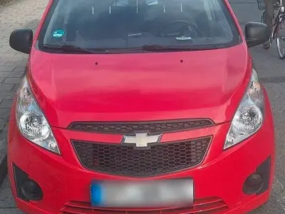 Brugt Chevrolet Spark LS 68 HK (50 kW) 2012 Rød Hatchback