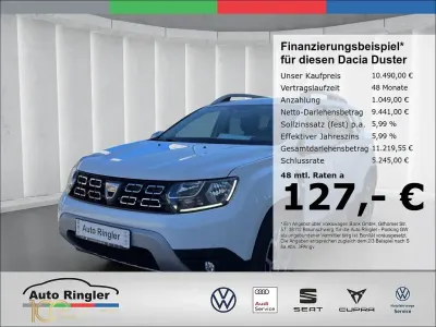 Używany Dacia Duster Prestige 101 KM (74 kW) 2020 Biały SUV