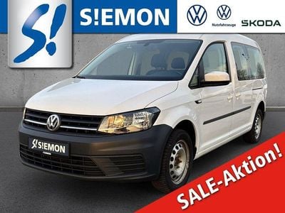 Gebraucht VW Caddy Maxi S 150 PS (110 kW) 2015 Weiss Van / Kleinbus