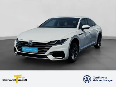 Gebraucht VW Arteon R-line 150 PS (110 kW) 2019 Weiß Kleinwagen