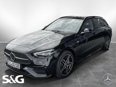 Gebraucht Mercedes C300e AMG 313 PS (230 kW) 2025 Metalliclack obsidianschwarz Kombi