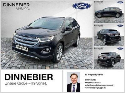 Schwarz Gebraucht 2017 Ford Edge Titanium SUV | 18.750 € (Fairer Preis)