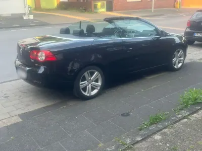 Gebraucht VW Eos Edition 122 PS (89 kW) 2009 Schwarz Cabrio