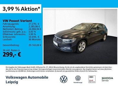 Gebraucht VW Passat Business 200 PS (147 kW) 2023 Schwarz Kombi