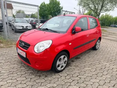 Brugt Kia Picanto Vision 65 HK (47 kW) 2011 Rød Hatchback