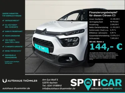 Gebraucht Citroën C3 PureTech 83 PS (61 kW) 2024 Weiß Limousine