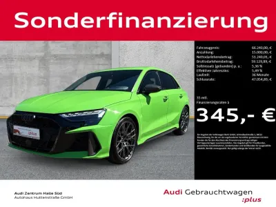 Gebraucht Audi RS3 Sportback Ambiente 400 PS (294 kW) 2025 Kyalamigrün Kleinwagen