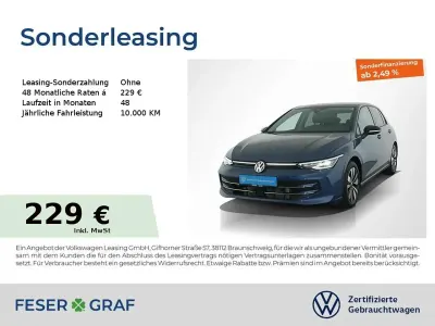 Używany VW Golf VIII Goal 150 KM (110 kW) 2025 Niebieski Sedan/Limuzyna