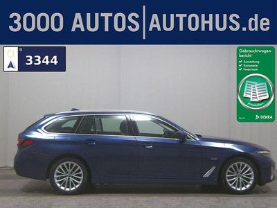 Gebraucht BMW 530e Luxury Line 292 PS (214 kW) 2021 Blau Kombi