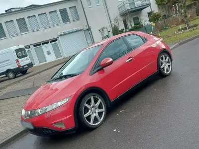 Second-hand Honda Civic 140 CP (102 kW) 2006 Roșu Coupe