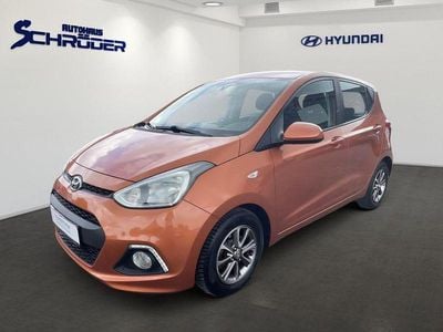Gebraucht Hyundai i10 67 PS (49 kW) 2014 Orange Kleinwagen