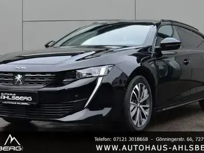 Gebraucht Peugeot 508 SW Allure 131 PS (96 kW) 2023 Lackierung schwarz perla nera/ Kombi