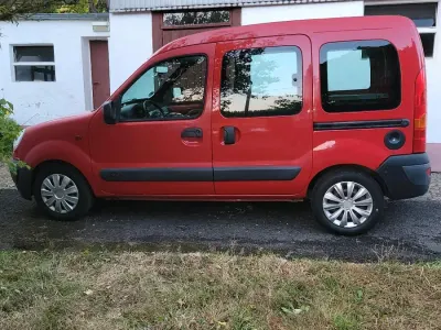 Gebraucht Renault Kangoo 75 PS (55 kW) 2005 Rot Van / Kleinbus