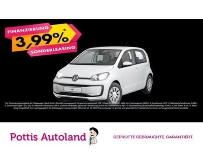 Weiß Gebraucht 2021 VW up! move up! Kleinwagen | 9.977 € (Fairer Preis)