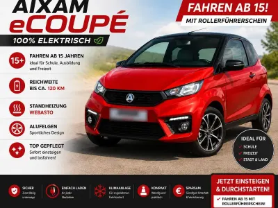 Gebraucht Aixam Coupe 2023 Rot Coupé