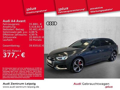 Gebraucht Audi A4 Advanced Plus 265 PS (194 kW) 2022 Manhattangrau metallic Kombi