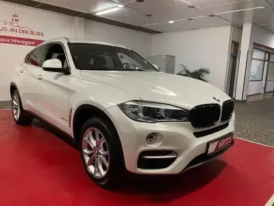 Gebraucht BMW X6 Sport Line 313 PS (230 kW) 2018 Mineralweiss metallic SUV