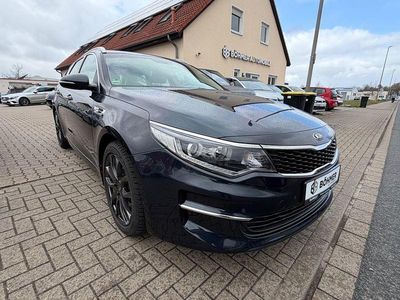 Gebraucht Kia Optima Edition 7 163 PS (119 kW) 2017 Blau Kombi