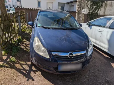 Gebraucht Opel Corsa 80 PS (58 kW) 2009 Blau Kleinwagen