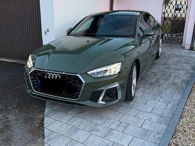 Gebraucht Audi A5 Sportback S-Line 204 PS (150 kW) 2022 Grün Kleinwagen