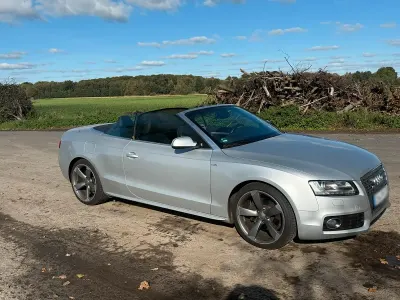 Gebraucht Audi A5 Cabriolet S-Line 211 PS (155 kW) 2010 Silber Cabrio