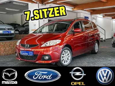 Gebraucht Mazda 5 Exclusive 116 PS (85 kW) 2008 Rot Van / Kleinbus