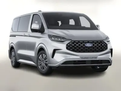 Neu Ford Tourneo Custom Titanium 170 PS (125 kW) 2026 Moondust silver metallic Van