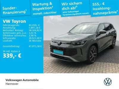Gebraucht VW Tayron Life 204 PS (150 kW) 2025 Cipressinogrün metallic SUV