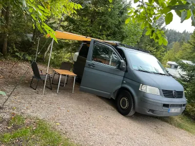 Gebraucht VW Transporter 105 PS (77 kW) 2006 Grau Van