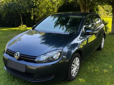 Gebraucht VW Golf VI Trendline 80 PS (58 kW) 2009 Blau Kleinwagen