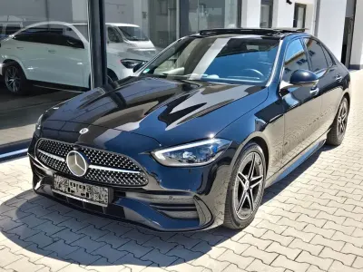 Gebraucht Mercedes C220 AMG line 200 PS (147 kW) 2021 Schwarz Limousine