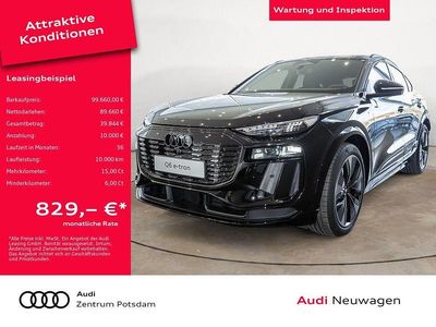 Neu Audi Q6 Sportback e-tron Performance 225 kW (306 PS) 2025 Schwarz SUV