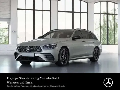 Używany Mercedes E300 AMG line 194 KM (142 kW) 2022 Srebrny Sedan/Limuzyna