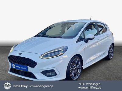 Weiß Gebraucht 2021 Ford Fiesta ST-Line X Limousine | 15.770 € (Fairer Preis)