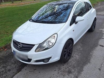 Gebraucht Opel Corsa 80 PS (58 kW) 2010 Weiß Kleinwagen