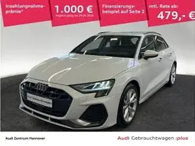 Brugt Audi A3 S-Line 150 HK (110 kW) 2024 Hvid Sedan