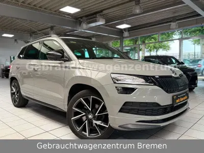 Gebraucht Skoda Karoq SportLine 190 PS (139 kW) 2020 Grau SUV