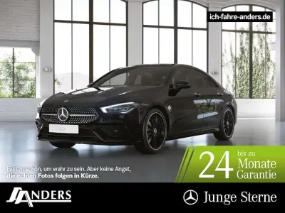 Gebraucht Mercedes CLA250e AMG 160 PS (117 kW) 2022 Schwarz unilack nachtschwarz Coupé