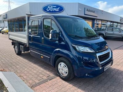 gebraucht Peugeot Boxer Pritsche Doka. 435 L3 BlueHDi 130 Kipper