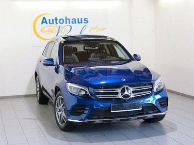 Gebraucht Mercedes GLC350 AMG line 258 PS (189 kW) 2017 Brillantblau metallic SUV