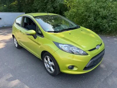 Gebraucht Ford Fiesta Trend 97 PS (71 kW) 2009 Grün Kleinwagen